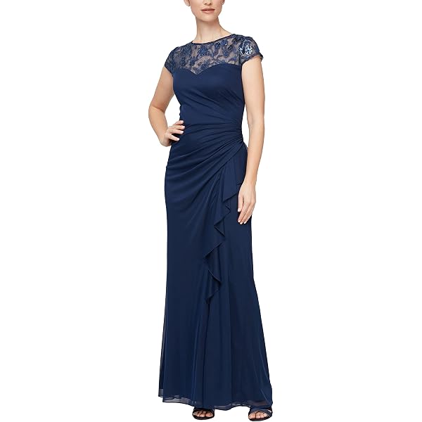 charmeuse draped one shoulder bridesmaid dress Ieena for Mac Duggal - White One Shoulder Hi-Low Draped Charmeuse Dress - FINAL SALE