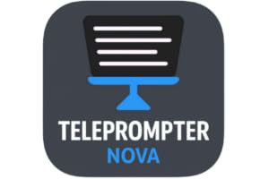 Teleprompter Nova - Pro Prompter with Adjustable Speed & Text