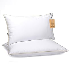 OFNEED King Size Set of 2 Bed Pillows for Sleeping