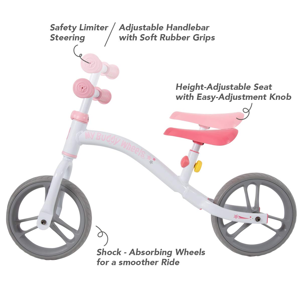 My Buddy Wheels Unicorn Balance Bike 
