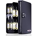 Heavy Duty Steel Secure 122 Key Cabinet with 3-Digit Combi-Cam Combination Lock, Repair Shops, Hotels, Facilities, Valet Services (SL-9122)
