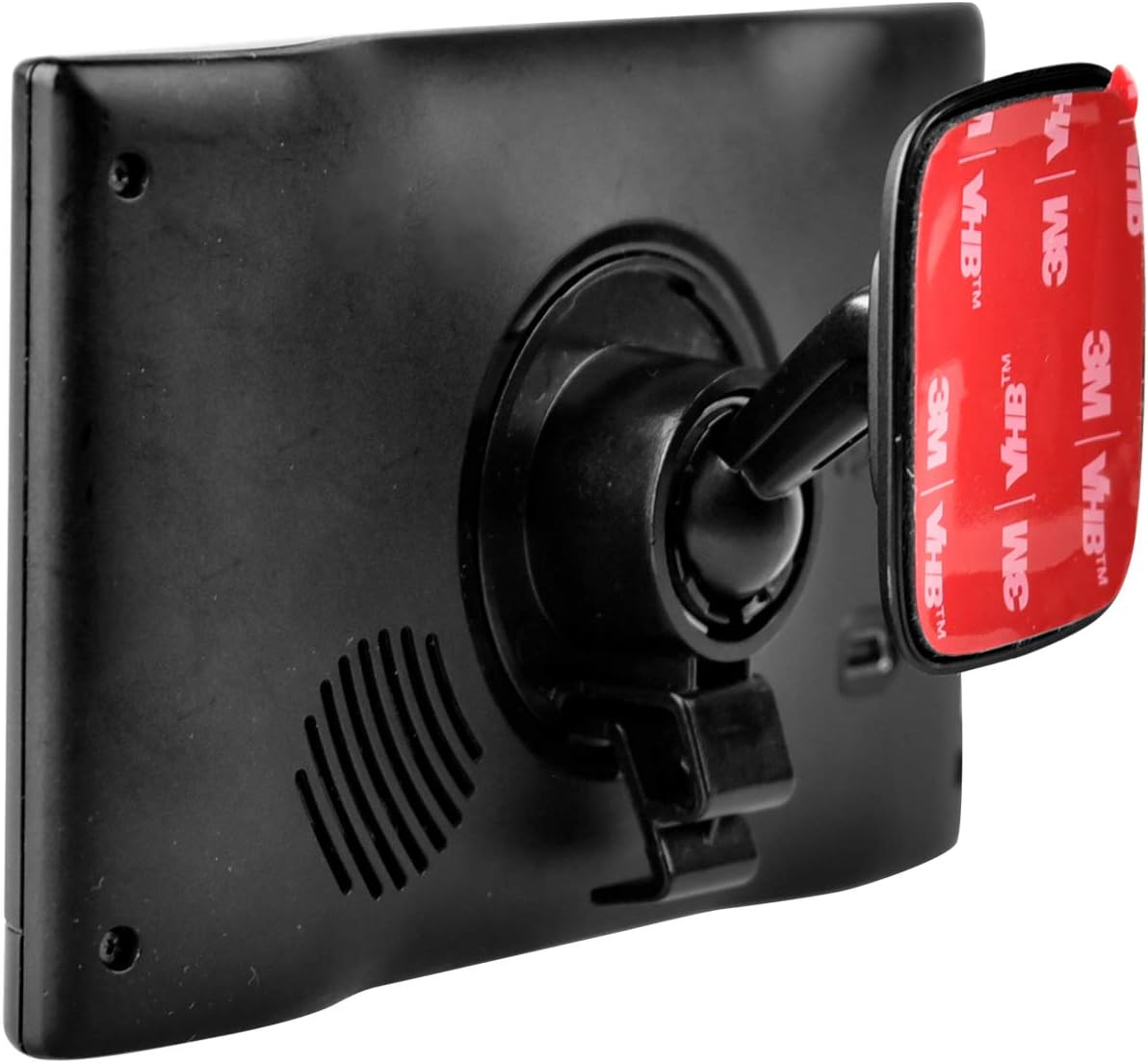 1Zero Adhesive GPS Mount with Pliable TPU Base [Upgrade], Stick On Dashboard Car Mounts for Garmin Nuvi Series GPS, Replacement Satnav Dash Holder