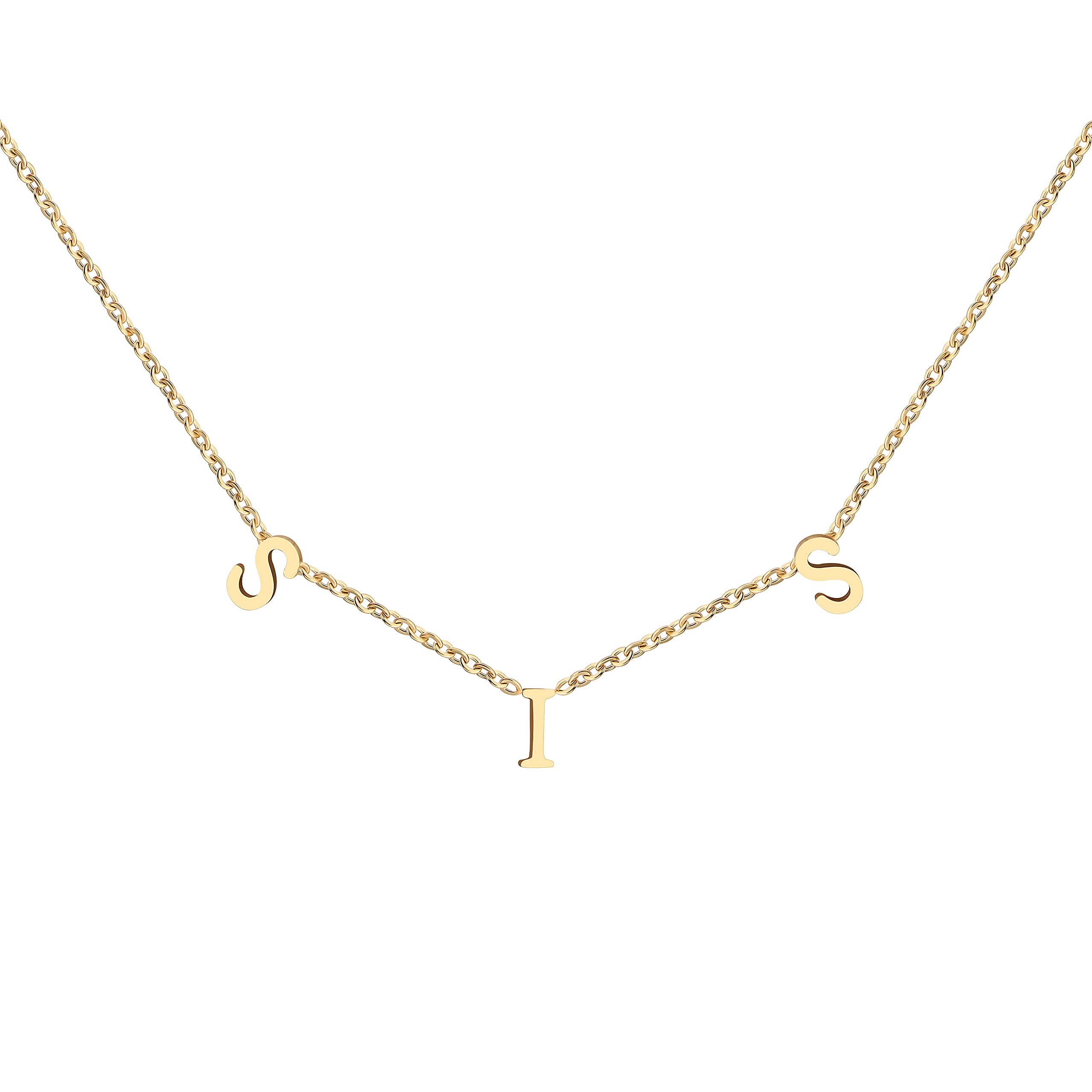 Memgift SIS Necklace Dainty Necklace for Women