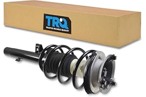 TRQ Front Left Complete Strut & Coil Spring Assembly Drivers Side Compatible with 2008-2013 BMW 128i 135i 2013 135is 2006 325i 2007-2013 328i 330i 2009-2011 335d 335i 2011-2013 335is
