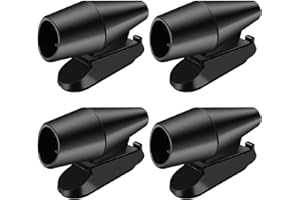 XYQMLY 4 Pcs Deer Whistles for Vehicles, Ultrasonic & Wind Activated Deer Warning Whistles Device for Car, Animal Alert Warning Device with Adhesive Tape for Truck Car and Motorcycle Avoid Collision Wildlife