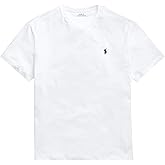 POLO RALPH LAUREN Mens Crew Neck T-Shirt (XL, White)