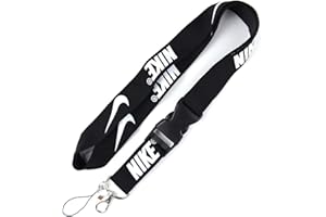 SAANTE Lanyard for Keys Neck Strap with ID Holder for Phones Bags Keys Cell Phones Bags for Women Men Kids (black)
