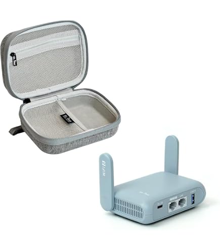 Amazon.com: Gadget Organizer Case (Black) & GL.iNet GL-MT3000