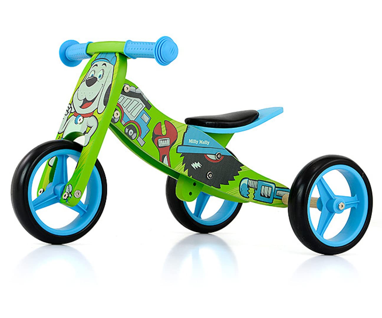 MILLY MALLY Jake Three-wheel Balance Bike