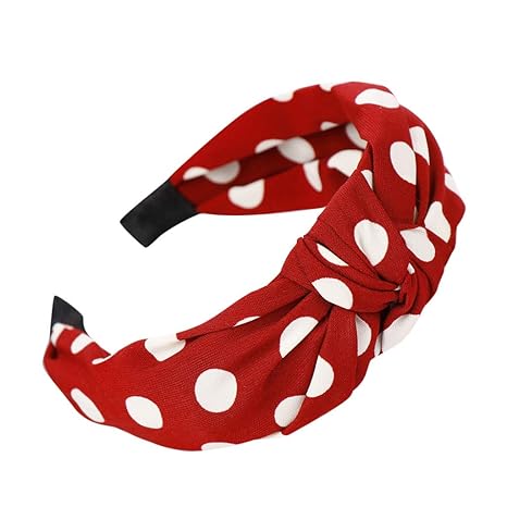 iCerber 2019 Neu Haarband Yoga Headband Hairband Damen Stoff Haarreif mit Schleife-Vintage-Wunderschön Stirnband,Haarschmuck 