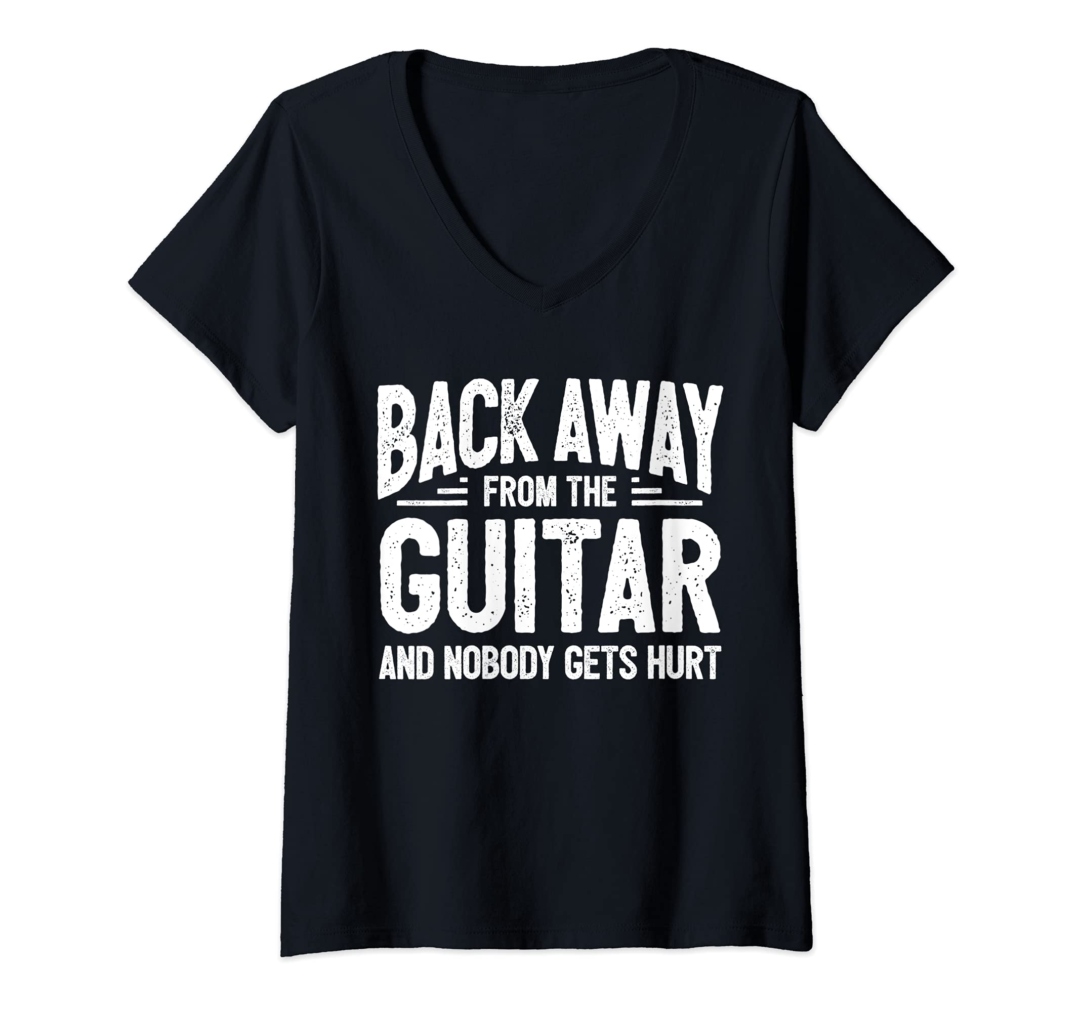 Womens Cool Guitar Player Quote Guitarist Saying Awesome Guitar V-Neck T-Shirt