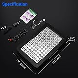 DragonLight BW1000 LED Grow Light 3m Cable Full Spectrum Veg Bloom Switch view 7