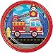 Fire Truck Party Supplies - Plates, Napkins, Cups, Tablecloth and Banner for 16 People - Firefighter Party Decorations - Perfect for Fireman Birthday Party!