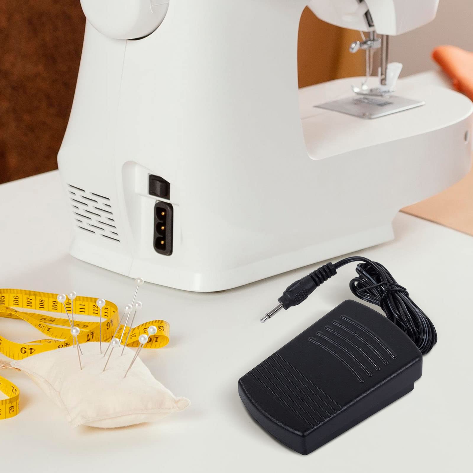 Foot Pedal Switch, Momentary Foot Pedal Switch Household Sewing Machine Foot Operated Pedal Controller for Making