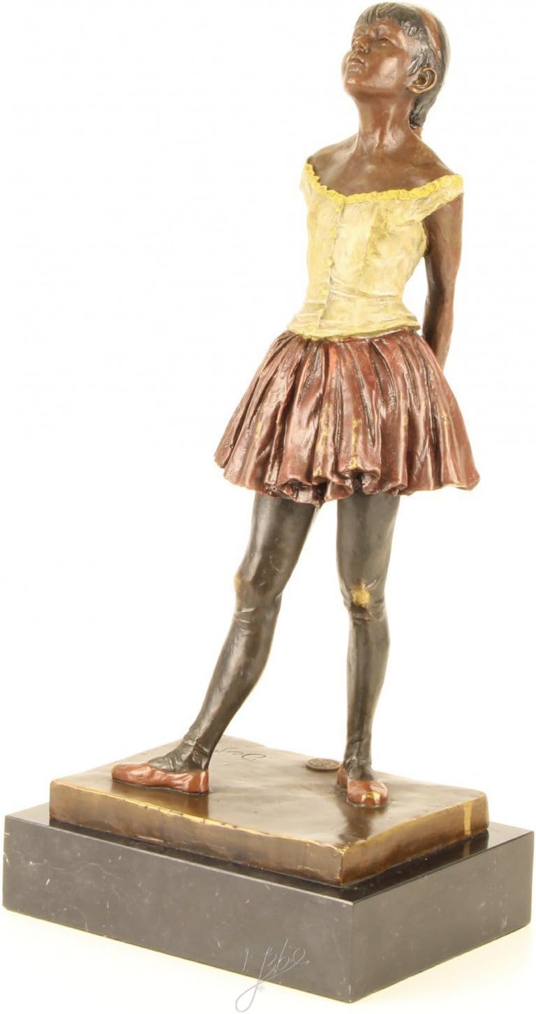 Ballet Dancer Woman The Explorer: Ballet Dance Pose Bronze Statue Marble Base