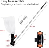 S-Union Portable Pool Vacuum for Above Ground Pools with 5 Section Poles view 8