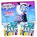 Disney Favorite Characters Coloring Books for Kids - Jumbo Poster Sized Coloring Book with Stickers (Vampirina)