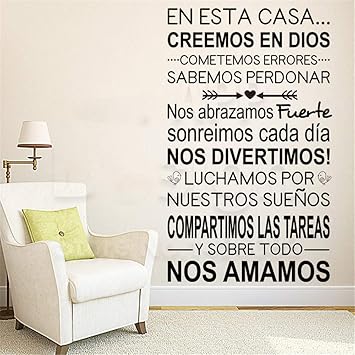 Arte Decoracion Para El Hogar Palabras Para El Hogar En Espanol
