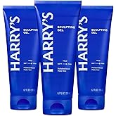 Harry's Hair Gel for Men - 6.7 fl oz (3 Pack) | Hair Gel with Firm Hold &amp; Polished Finish