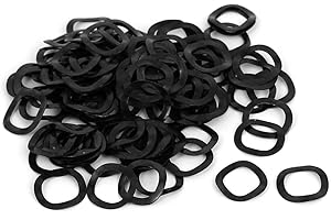 uxcell uxcell10mm x 15mm x 0.3mm Metal Wavy Wave Crinkle Spring Washers 100pcs