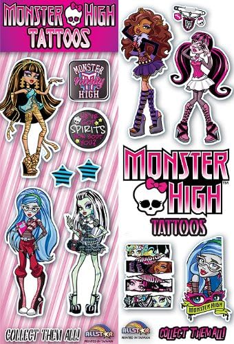Monster High Tattoos