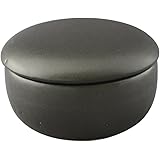 萬古焼 黒釉 おひつ鉢 1合 33-1-17