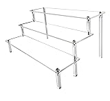 Acrylic Riser,Clear Display Risers Stand Perfume