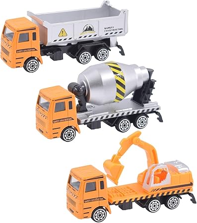 Amazon Co Jp 建設車両セット3 ダンプカー ショベルカー ミキサー車 ミニカー ダイキャストカー 働く車 おもちゃ 工事車両セット 建設作業セット はたらく車 工事現場 砂場 モデルカー 建設現場コレクション くるま クリスマスプレゼント 男の子 子供 誕生日