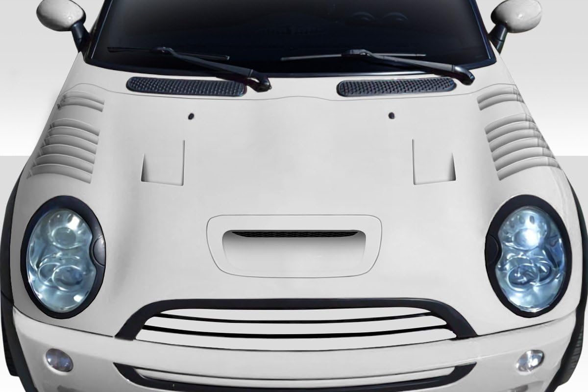 Duraflex ED-QAV-058 Racer Hood - 1 Piece Body Kit - Fits MINI Cooper 2002-2006