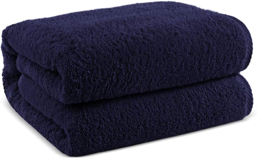 Chakir Turkish Linens Hotel & Spa Quality, Highly Absorbent 100% Turkish Cotton Bath Towels (4 Pack, Gray): Kitchen & Dining