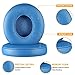 Solo 2 Wired Replacement Earpads - JARMOR Protein Leather & Memory Foam Ear Cushion Pads for Beats Solo2 Wired On-Ear Headphones by Dr. Dre ONLY (DOES NOT FIT SOLO 2.0/3.0 WIRELESS) - Blue