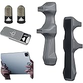 JWH Gaming Controller For ipad Handle Washable &amp; Reusable Anti-Slip Silicone Gamepad Hand Grip Multi-Finger Triggers Operation Tablet Game Controller For Pubg Knives Out Rules Of Survival