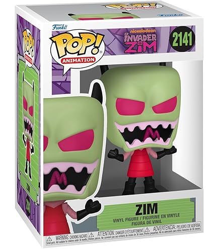 Invader Zim Bolsa misteriosa original Mini 's Bobble Head com