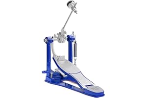 PD Direct Drive Single Bass Drum Pedal, Smooth & Responsive Single Kick Pedal with Adjustable Footboard, Stable Metal Frame, 