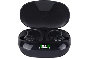 Cryfokt Sports Headphones, Stereo Surround Sound Light Stable Noise Suppression Earphones for Movement