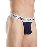 AgacioMen's Basics Slip Thong Low Rise Erotic Bulge Sexy Bikini G-string Underwear