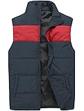 SUNDAYROSE Men's Lightweight Padded Puffer Vest