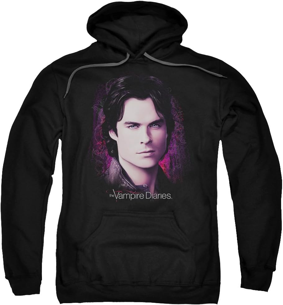 Vampire Diaries - Mens Compelling Pullover Hoodie