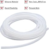 LAVMHAB Silicone Tube 8mm ID x 11mm OD, 1.5M Food Grade Clear Hose Flexible view 5