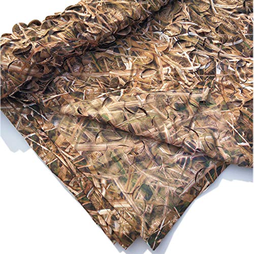XAMAWA Camouflage Netting, 300D Durable Camo Net Blinds Great for Camping Shooting Hunting(5ftx10ft/1.5mx3m)