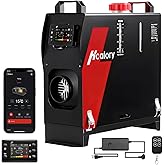 8KW Diesel Heater, HBS1S Portable Diesel Air Heater with App Control, 10-Temperature Settings, 18% Boost in Burning Efficienc