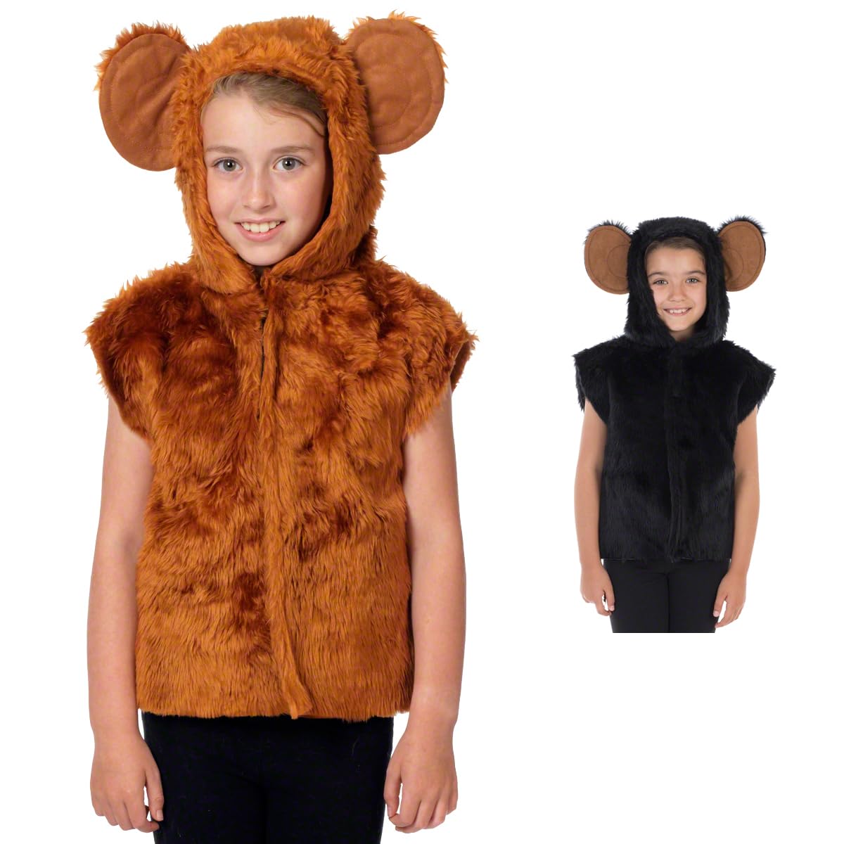 Charlie Crow Brown Monkey costume for kids one size 3-8 Years. — image 1