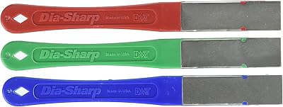 DMT D2K Dia-Sharp Diamond Mini Hone Kit 2.5 Inch Coarse Fine Extra-Fine