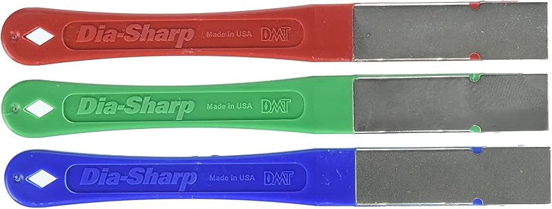 DMT D2K Dia-Sharp Diamond Mini Hone Kit 2.5 Inch Coarse Fine Extra-Fine