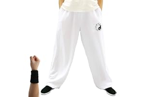 Tinymori Taichi Lantern Pants Tai Chi Training Pants Kung Fu Taichi Uniforms Martial Arts Clothing Cotton - 2 Pockets