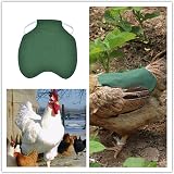 Juliyeh Chicken Saddle Apron 2pcs Poultry Feather Protector Vest Army Green view 7