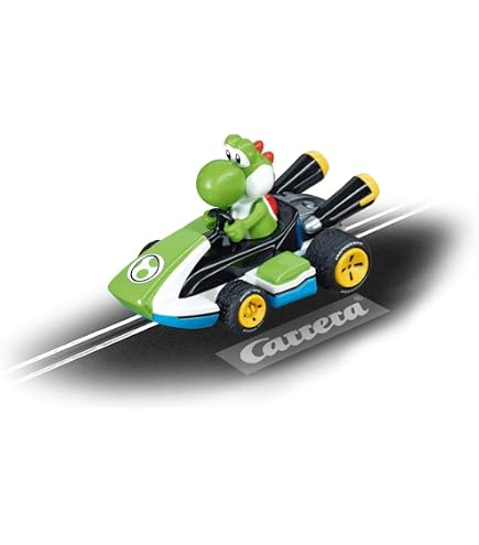 Amazon.com: Carrera GO Nintendo Mario Kart 8 - Luigi 1:43 Scale