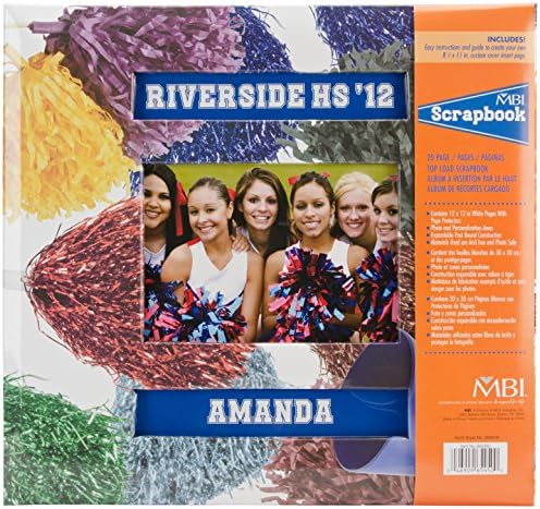 Mbi Sport &amp; Hobby 12 Inch by 12 Inch Postbound Albums, Cheerleading