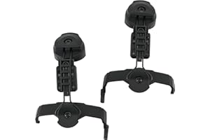 Hearangel ARC Rail Adapter Top or Side Mount Accessory for Ops Core ARC Rail Helmet Compatible with PELTO Comta Headsets