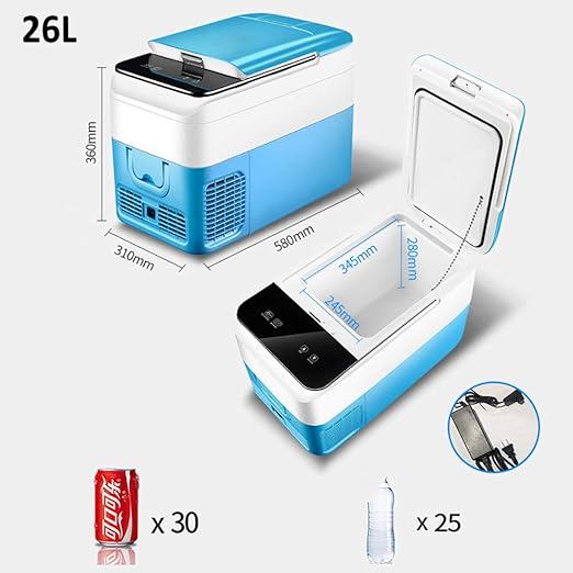LIUWEI (18-26L) compresor Refrigerador Coche, Termoeléctrica ...